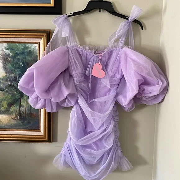 Sugar Thrillz | Dresses | Sugar Thrillz New Lilac Small Dolls Kill Cupcake  Icon Dress Fairy Costume | Poshmark
